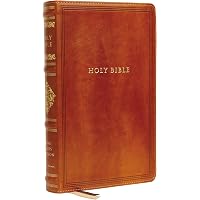 RSV Personal Size Bible with Cross References, Brown Leathersoft